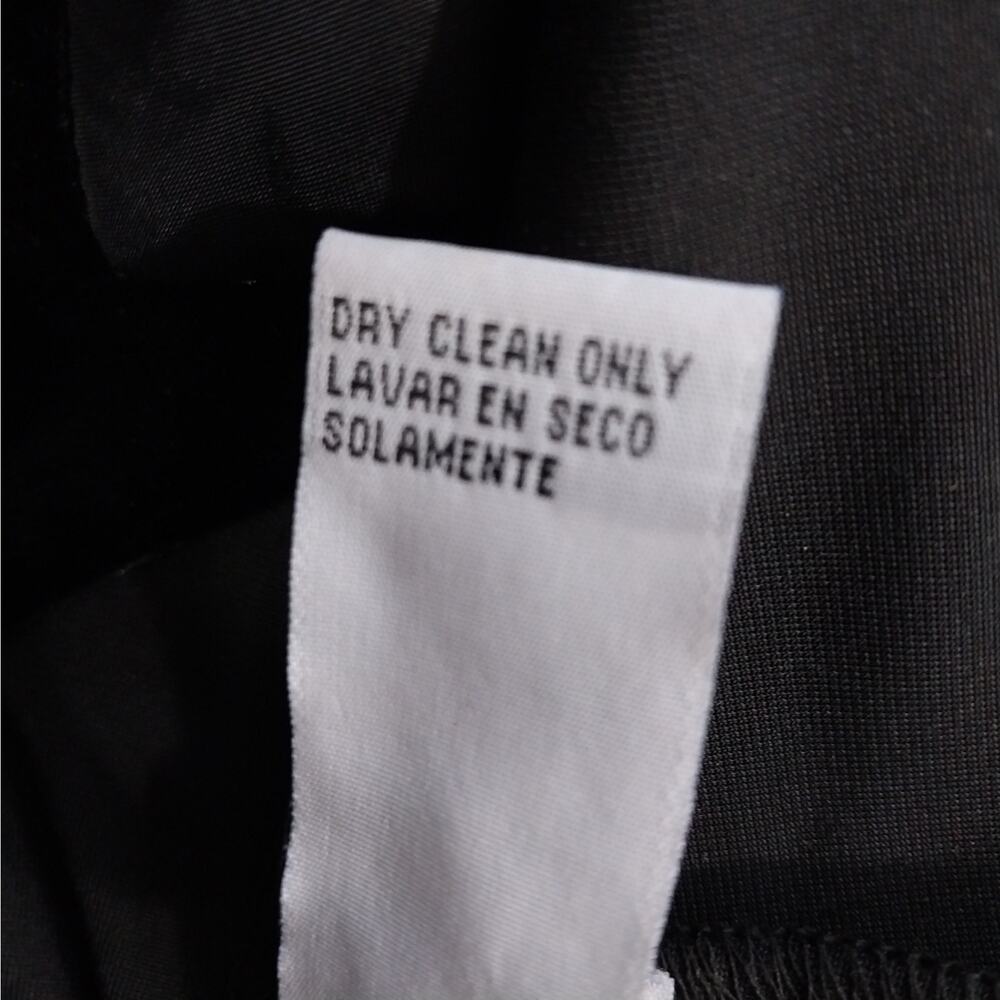 Dressbarn Black Sheer Sleeve Blouse - Picture 8 of 9